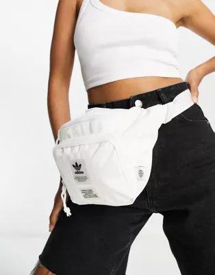 adidas Originals non-dyed fanny pack in off white | ASOS (Global)