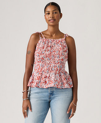 Levi's® Premium Women's Monaco Sleeveless Blouse - Macy's | Macy's