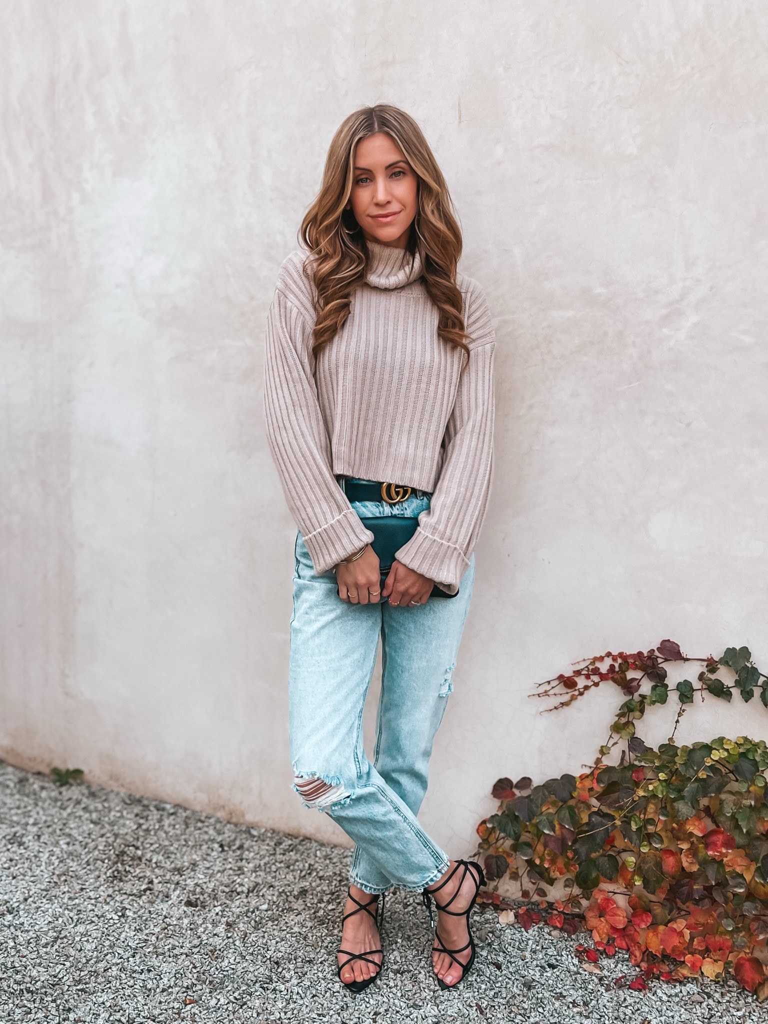 Cozy Casual 🩵

Turtleneck, jeans, belt, handbag, low heels. #ltkpetite

#LTKHoliday #LTKShoeCrush #LTKFindsUnder100