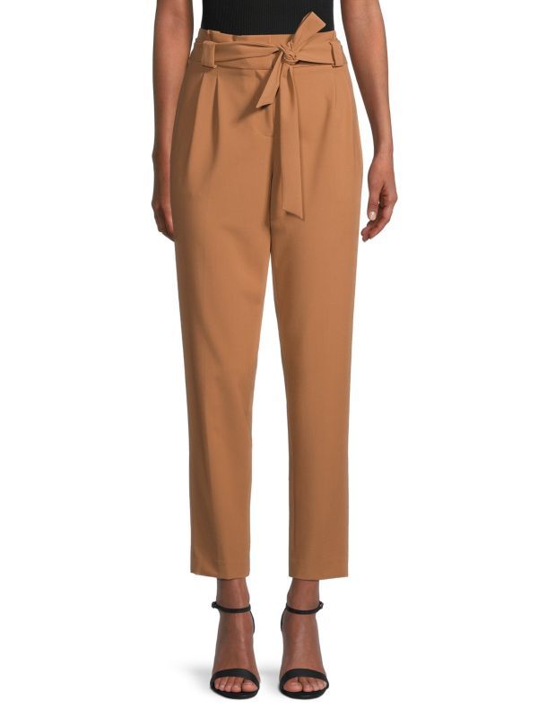 Solid-Hued Belted Pants | Saks Fifth Avenue OFF 5TH