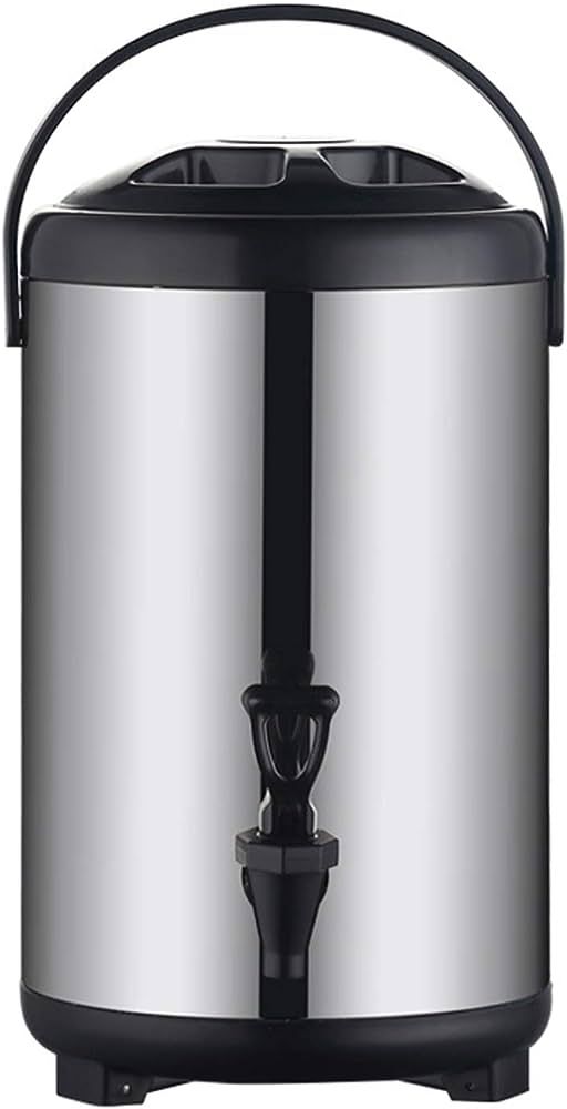 Stainless Steel Insulated Beverage Dispenser – Insulated Thermal Hot and Cold Beverage Dispense... | Amazon (US)