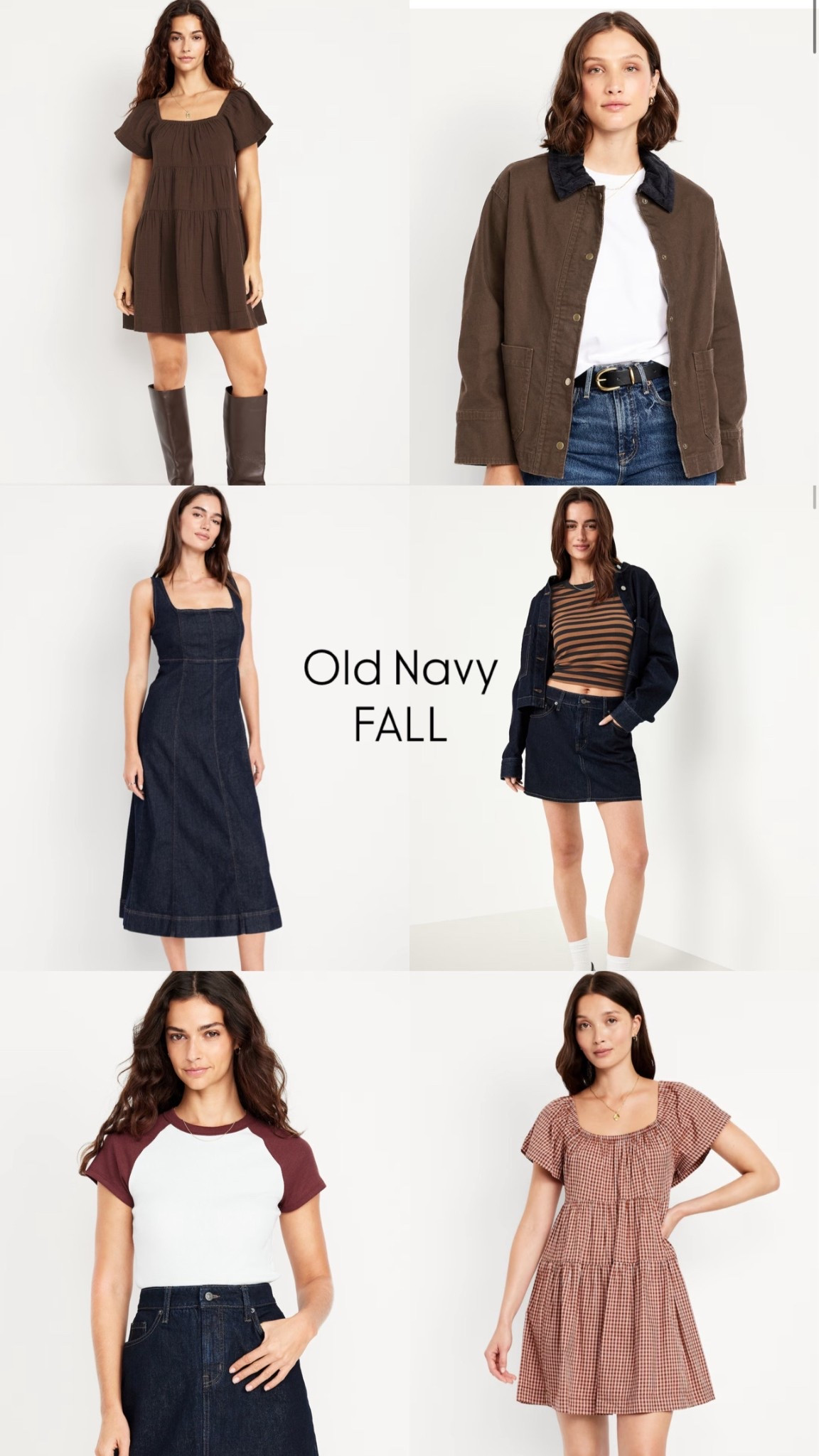 Okkk 🤎 loving the Fall that just dropped on Old Navy! 