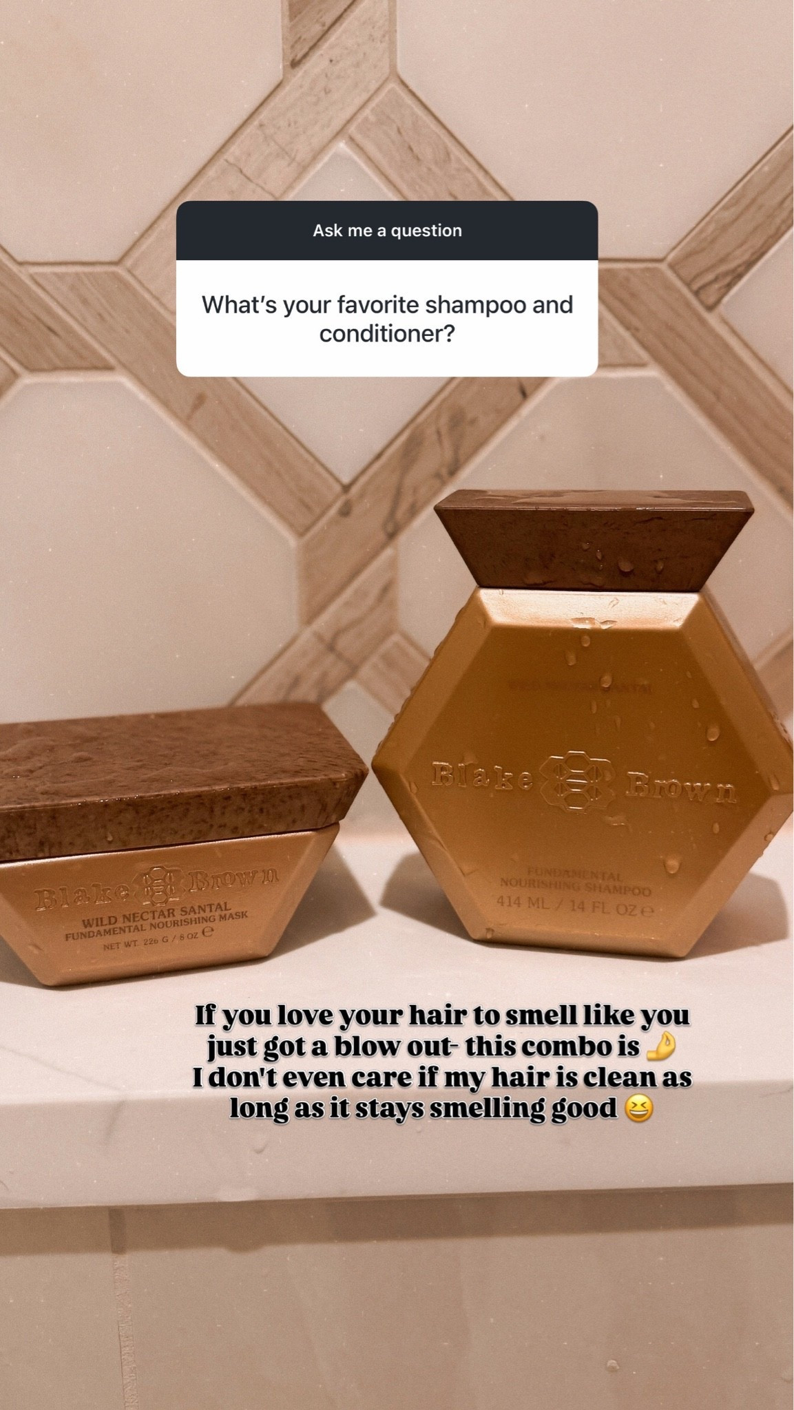 Shampoo and conditioner

#LTKselfcare #LTKgrwm #LTKdayinmylife