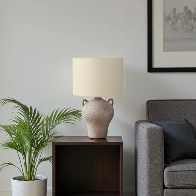 Naya Beige Ceramic Table Lamp | Wayfair North America