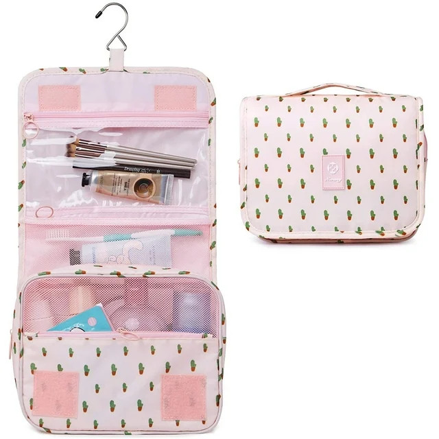 Narwey Hanging Toiletry Bag for Women Travel Makeup Bag Organizer Toiletries Bag for Travel Size ... | Walmart (US)