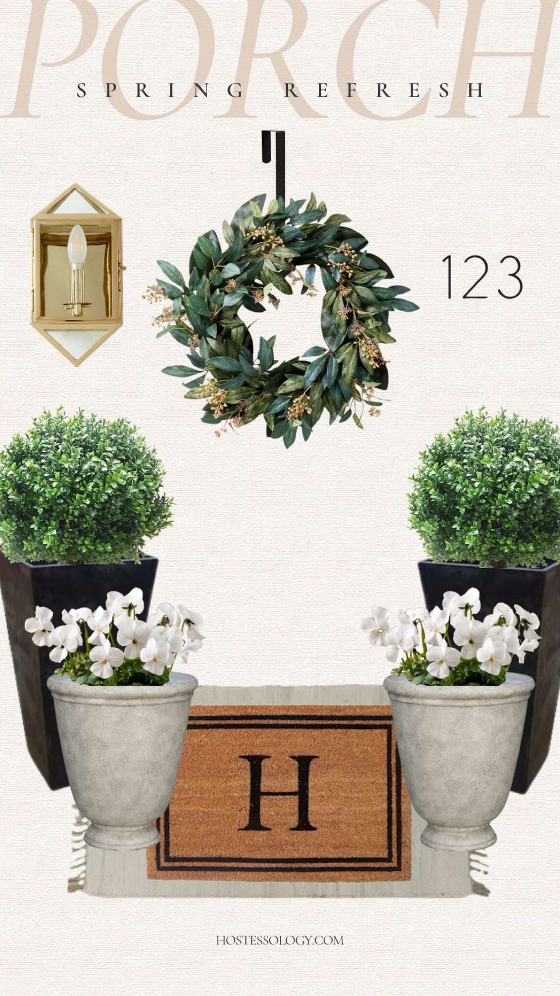 Spring front porch update with neutral rugs, planters, and wreath 🚪🪴

#frontporch #spring #springfrontporch #springwreath #wreaths #planters #doormats #layeredrugs #target #targetfinds #amazon #amazonfinds #athome #walmart #walmartfinds #homedepot #porchdecor #modernorganic 

#LTKfindsunder100 #LTKSeasonal #LTKhome