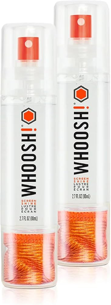 WHOOSH! Screen Cleaner Kit [Pack of 2] – Best for – Smartphones, iPads, Eyeglasses, e-Readers... | Amazon (US)