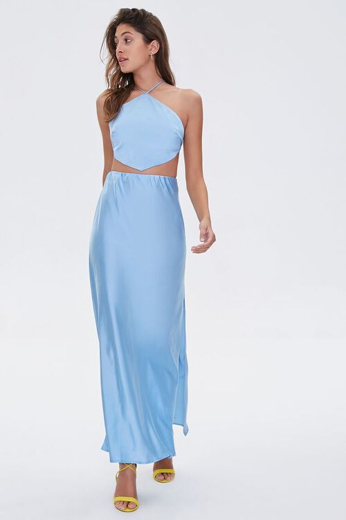 Satin Maxi Skirt | Forever 21 (US)