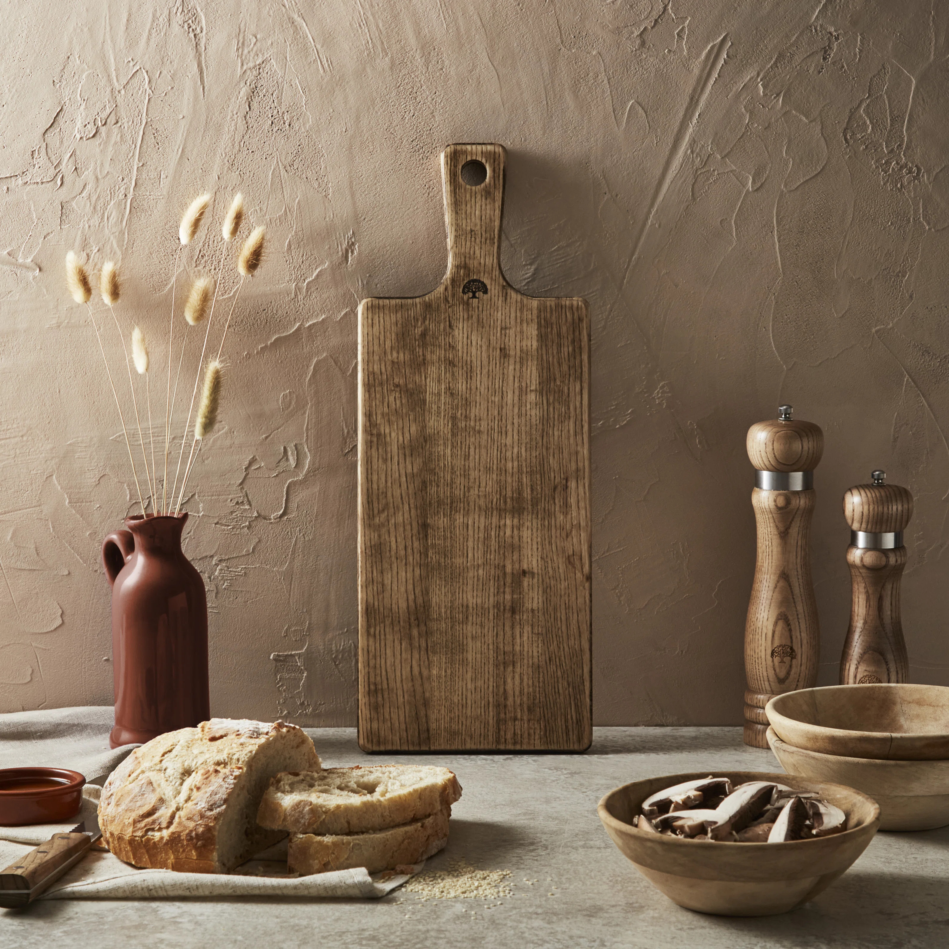 Barbary & Oak BO847028 Hoxton Paddle Board with Rounded Edges and Natural Grain, Hanging Hole, As... | Wayfair UK