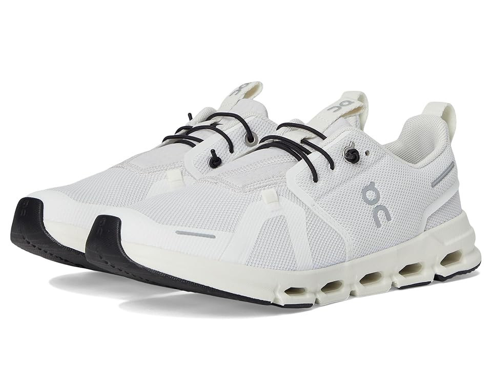 On Kids Cloud Sky (Big Kid) Kid's Shoes White/Ivory : 6.5 Big Kid M, Synthetic/Textile | Zappos