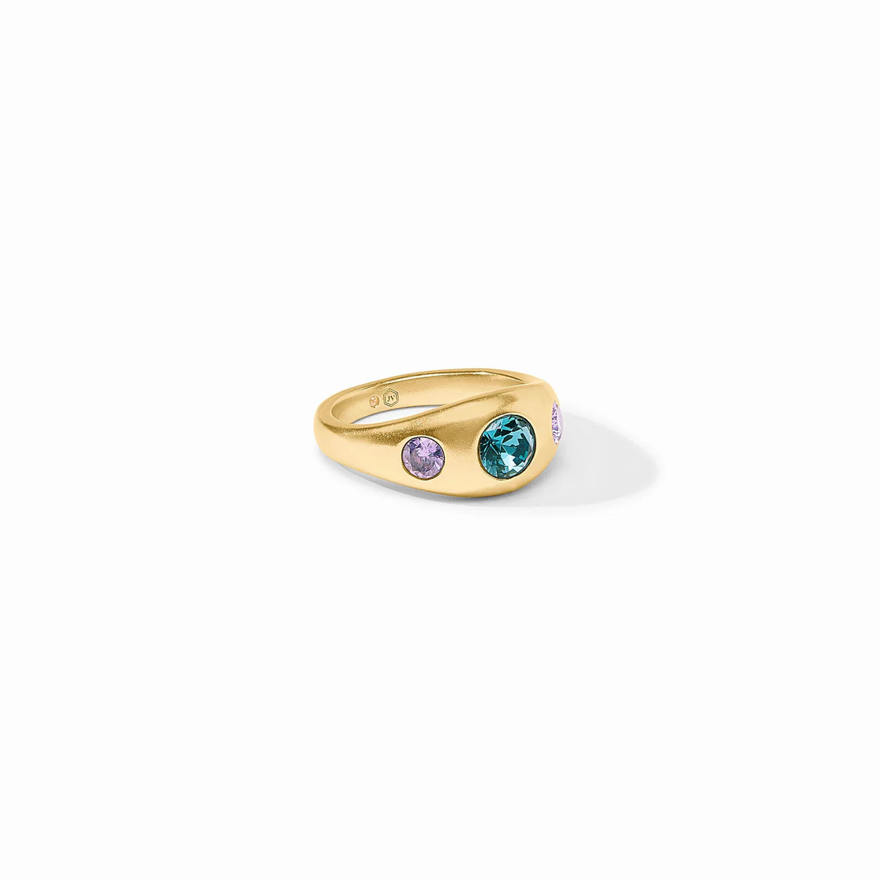 Julie Vos Ring, Rainbow Signet Ring | Julie Vos