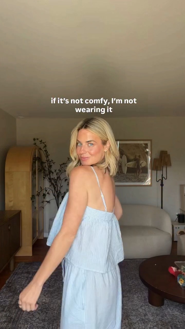 My mom outfit motto basically & bonus points if you can wear it for a nap (if your kid naps still) . Comment SHOP for links
