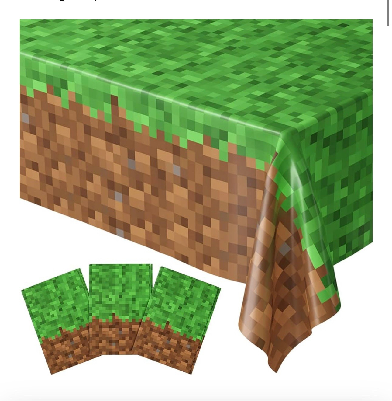 Minecraft party decor 

#LTKKids