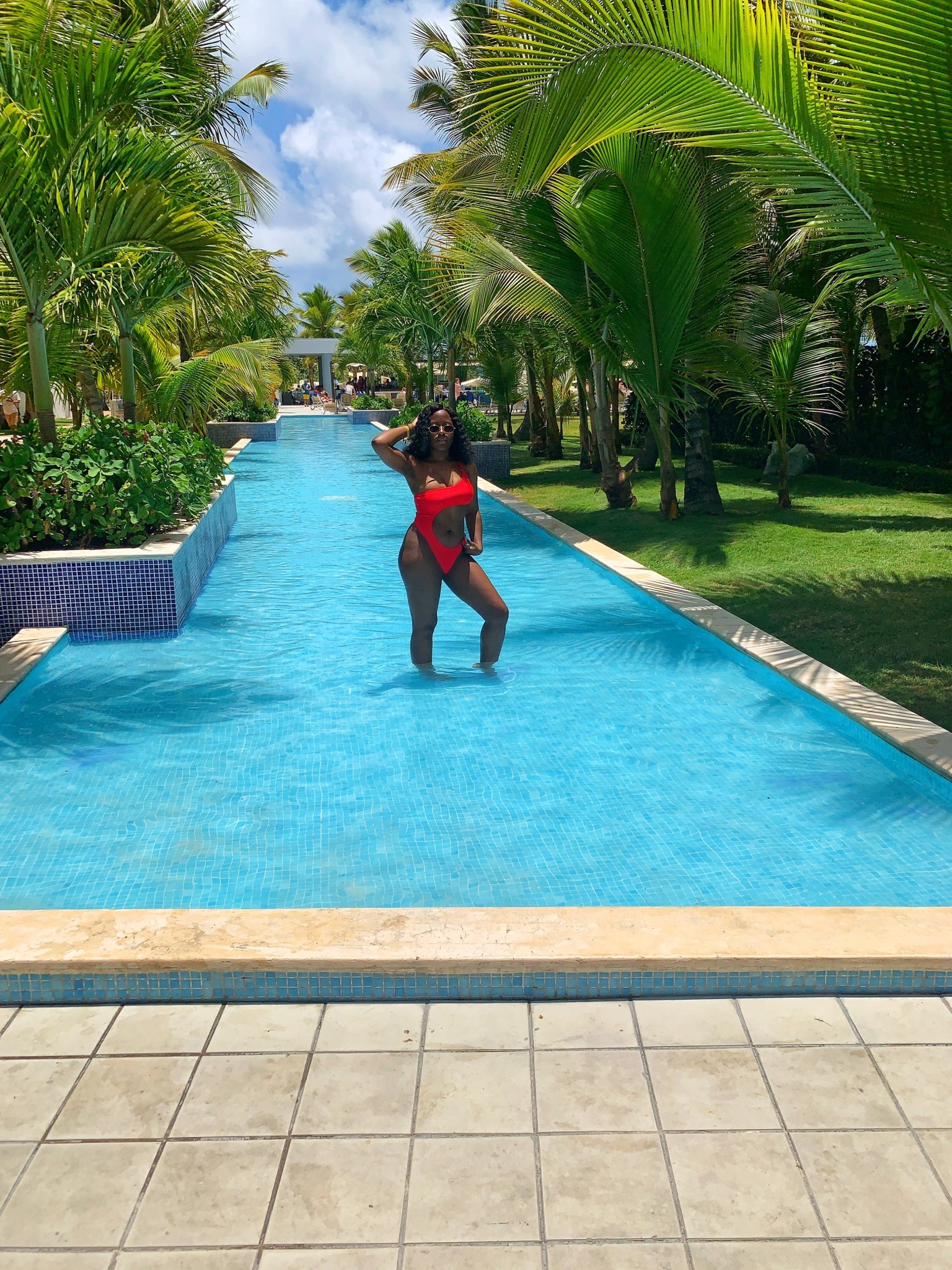 Red swimsuit// one piece swimsuit // cut out swimsuit // one shoulder swimsuit // bikini // swim // beach // vacation outfit // summer outfit // pool // swimwear // travel 

#LTKStyleTip #LTKSwim #LTKTravel