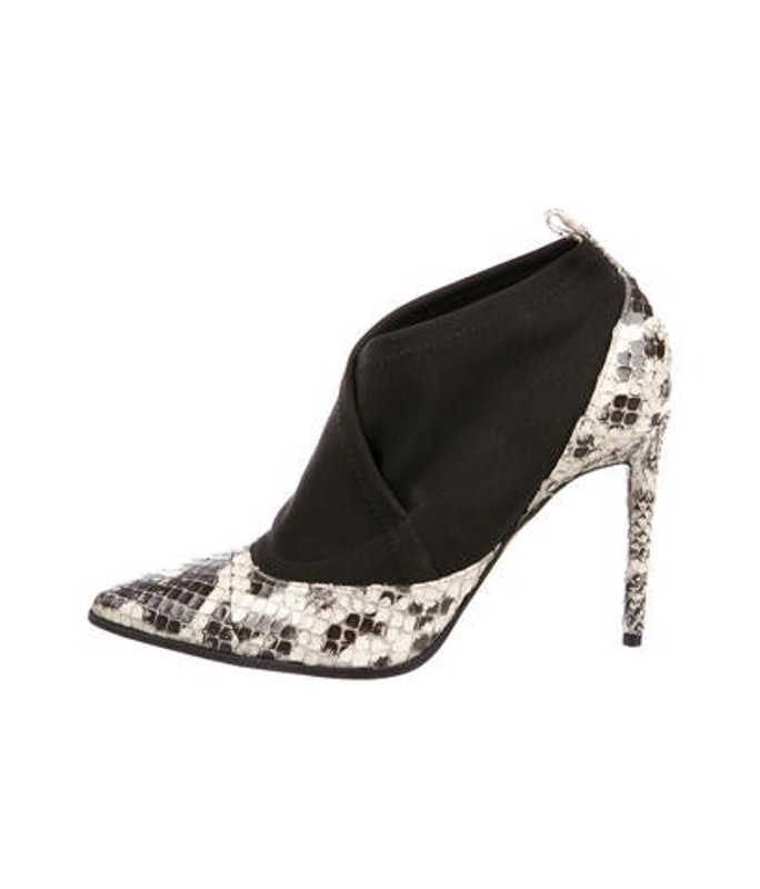 Reed Krakoff Snakeskin Booties Beige Reed Krakoff Snakeskin Booties | The RealReal