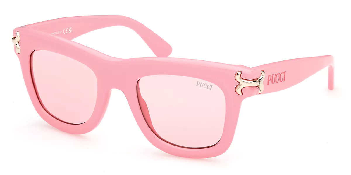 Pucci Emilio Pucci EP0222 72S Women’s Sunglasses Pink Size 50 | SmartBuyGlasses Global