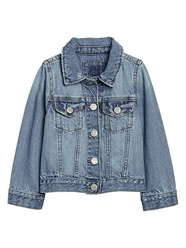 GAP baby-girls Denim Jacket LIGHT WASH 18-24M | Amazon (US)