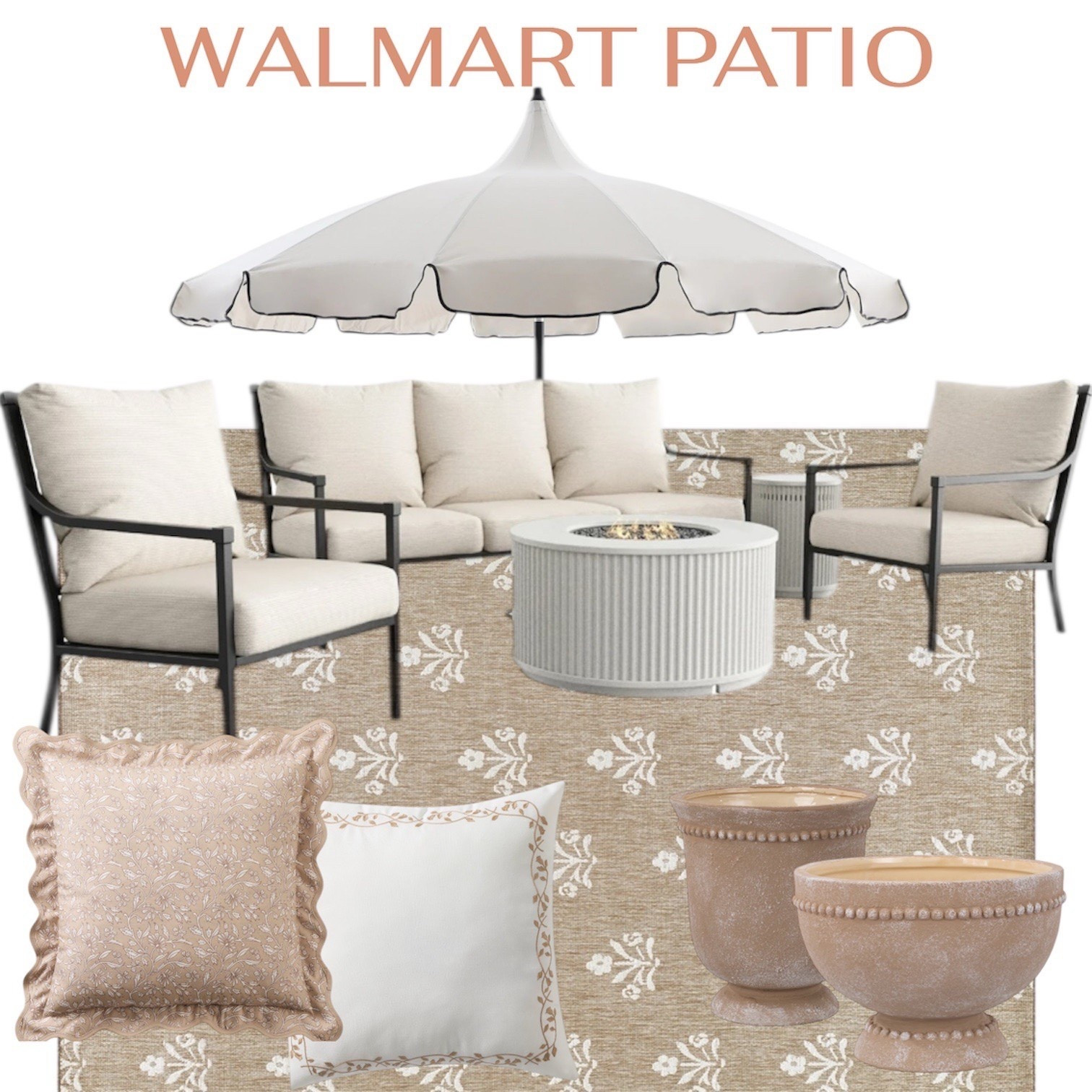 Walmart outdoor furniture | Walmart patio furniture and decor | Outdoor rugs | My Texas House outdoor | Outdoor planters 


Outdoor sectional, outdoor umbrella, fire pit, 

#LTKSeasonal #LTKstorytime #LTKHome #LTKSaleAlert