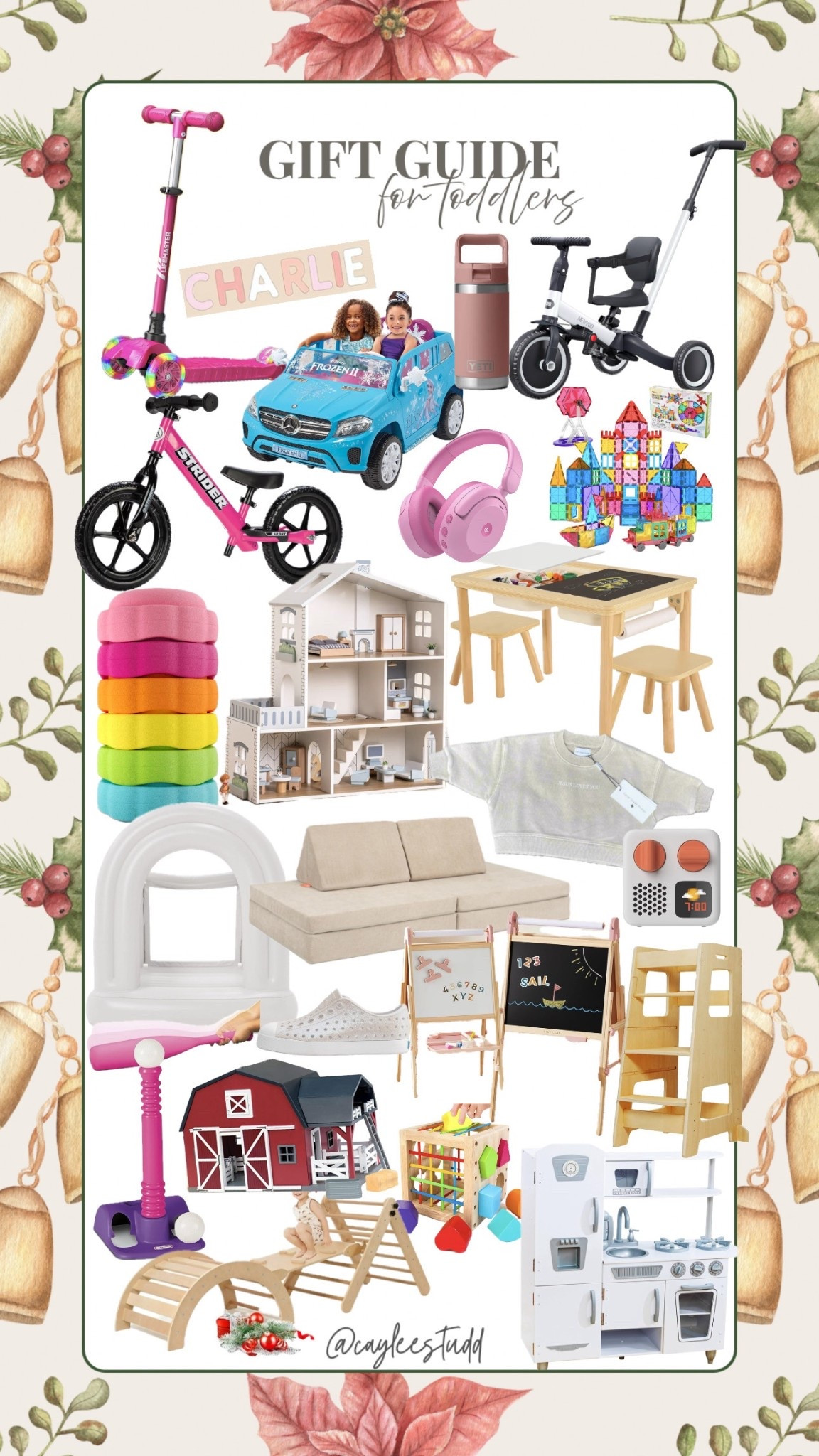 2025 gift guide for the TODDLERS (ages 1-4) — these are all items we have personally bought for my daughters over the years or they’ve been gifted and love + play with almost daily!! 

#LTKKids #LTKHoliday #LTKGiftGuide