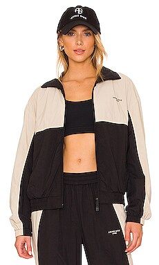 ANINE BING Emerson Jacket in Black & Tan from Revolve.com | Revolve Clothing (Global)