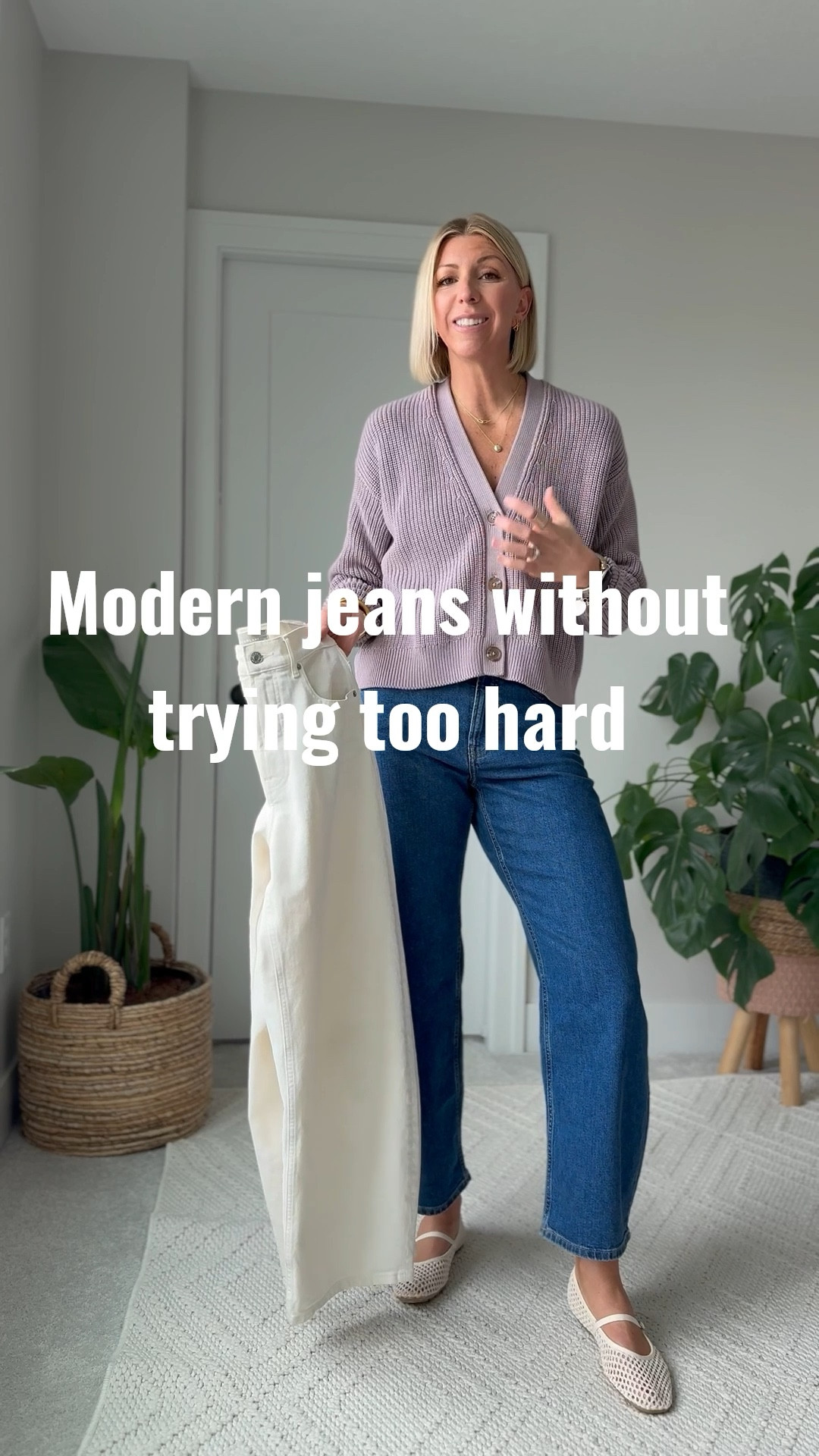 Easy to wear!
Modern without trying too hard
Flattering on a real, changing body👏🏻
These have some stretch + come in different lengths to fit different frames!
I’m wearing my true to size 28, in the 29” inseam 🙏🏻

#LTKOver40 #LTKStyleTip #LTKSeasonal