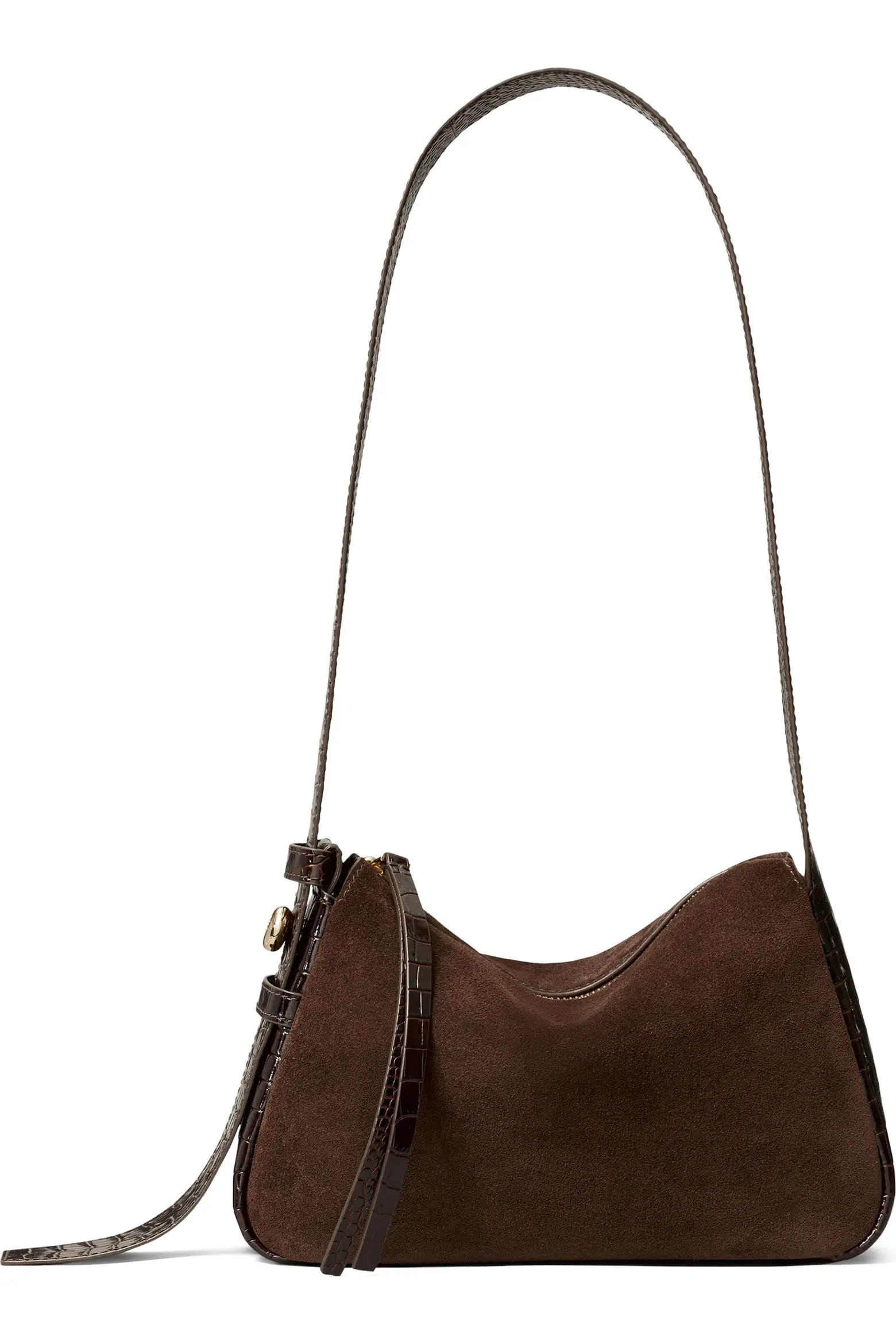 Tory Burch Small Romy Suede Shoulder Bag (Women) | Nordstrom | Nordstrom