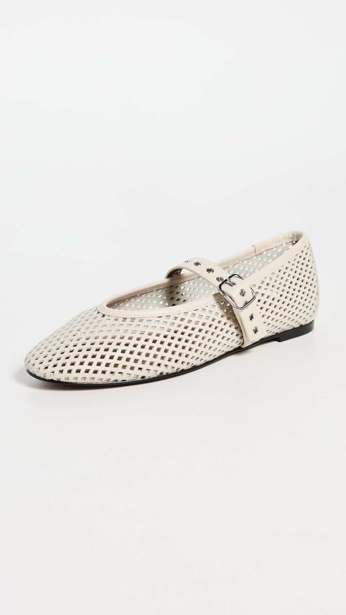 The Remy Mary Jane Flats In Perforated Leather | Shopbop
