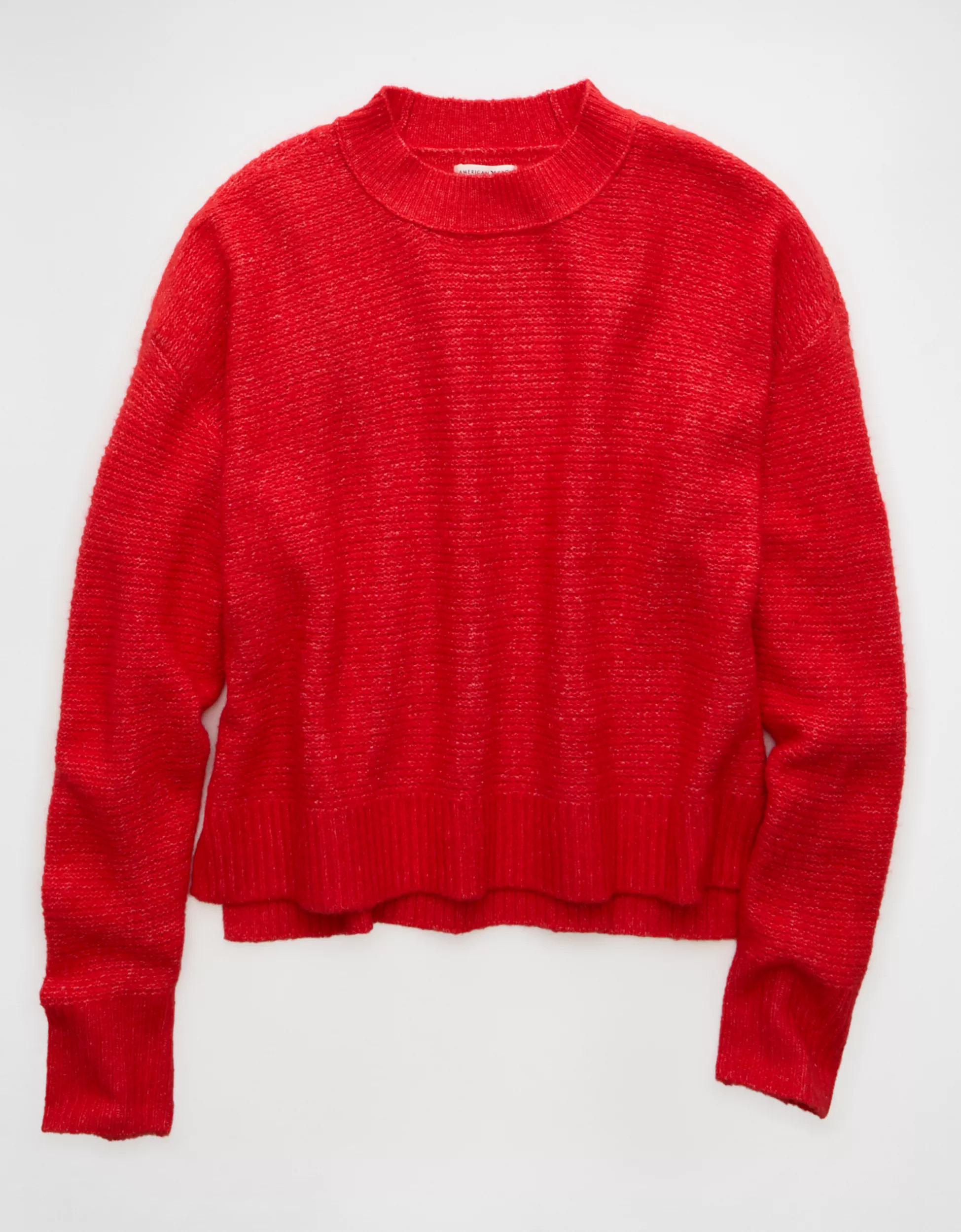 AE Whoa So Soft Mock Neck Sweater | American Eagle Outfitters (US & CA)