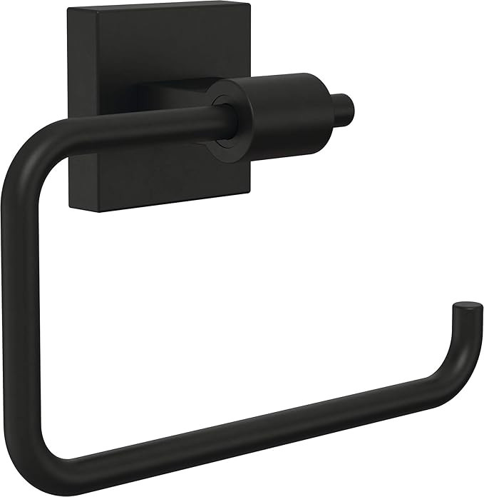Franklin Brass Maxted Toilet Paper Holder, Matte Black, Bathroom Accessories, MAX50-FB | Amazon (US)