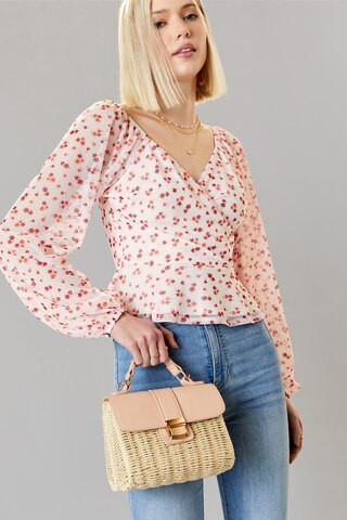 Rachel Straw Satchel | Francesca's