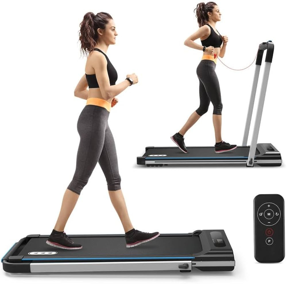 REDLIRO Under Desk Treadmill 2 in 1 Walking Pad, Portable, Folding, Electric, Motorized, Walking ... | Amazon (US)