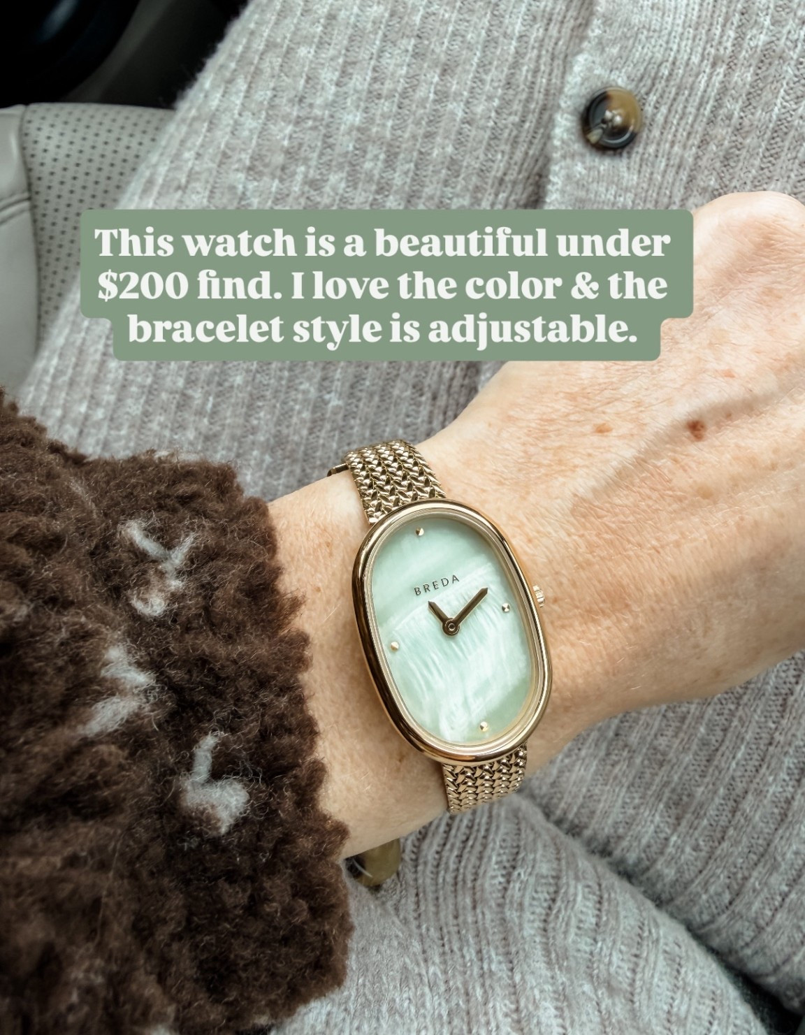 I love this watch I recently got from Shopbop! This is such a beautiful watch you will have for years and a great price for a nice watch! The perfect everyday accessory!

Loverly Grey, Shopbop, watch, women’s watch, bracelets, jewelry, everyday jewelry 

#LTKGiftGuide