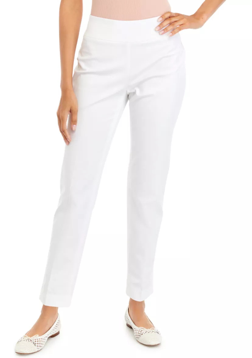 Women's Bistretch Pull On Regular Pants | Belk