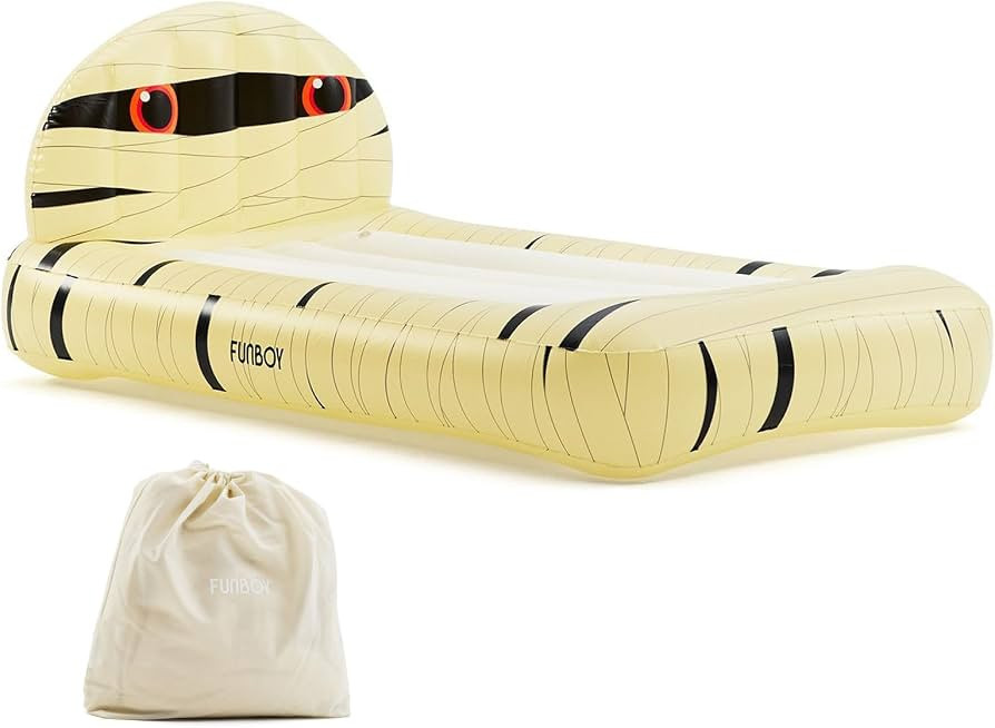 FUNBOY Kids Signature Air Mattress, Mummy Halloween Inflatable Sleepover Bed | Amazon (US)