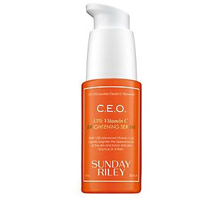 AD Sunday Riley CEO Vitamin C Brightening Serum Auto-Delivery | QVC