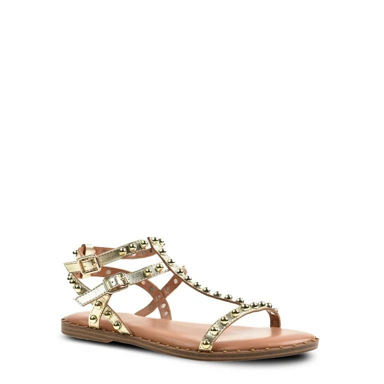 PORTLAND by Portland Boot Company Women's Studded Gladiator Sandal | Walmart (US)