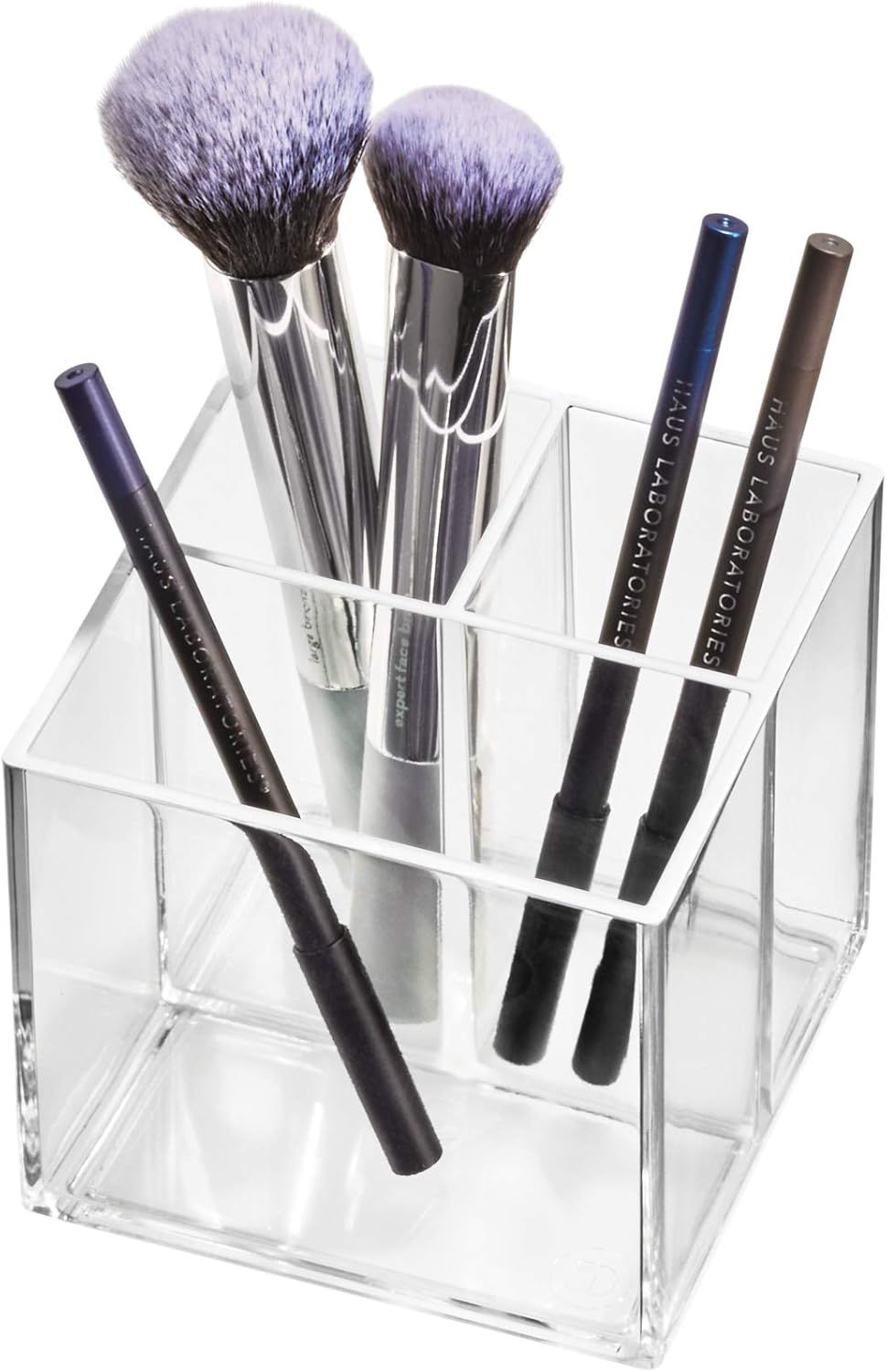 iDesign Sarah Tanno Collection Cosmetic Organizer, Brush Holder | Amazon (US)