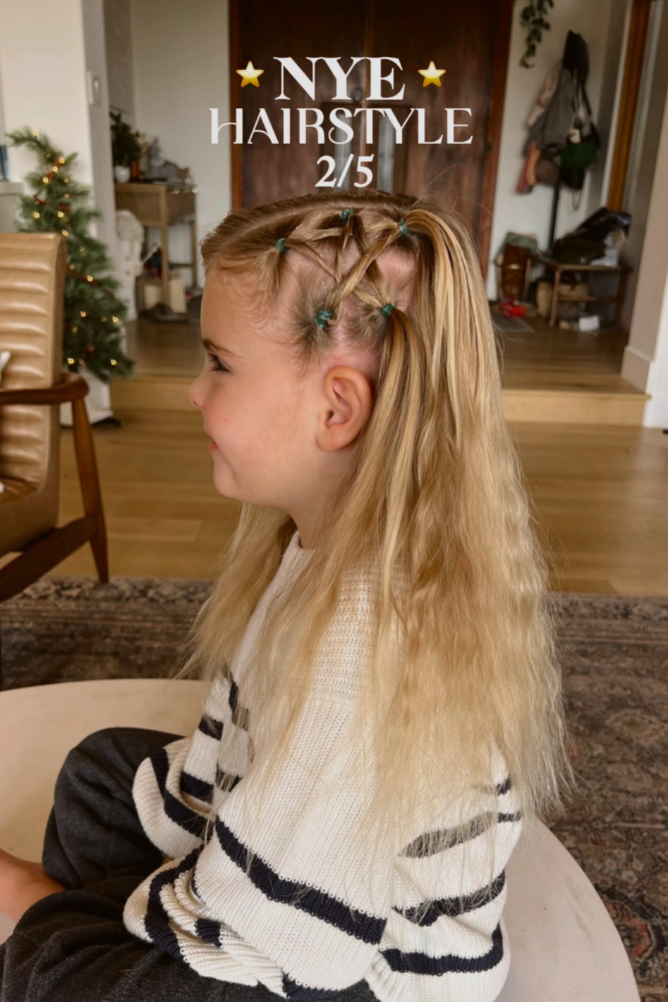 NYE hairstyle 🪩✨🍾

#LTKHoliday #LTKbeauty #LTKkids