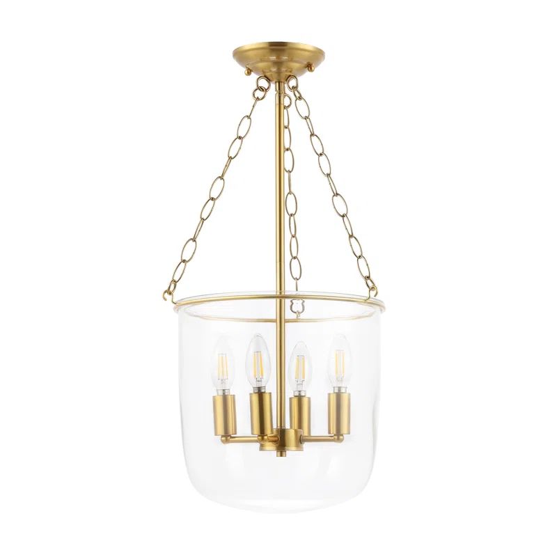 Mellal 4 - Light Dimmable Dome Chandelier | Wayfair North America