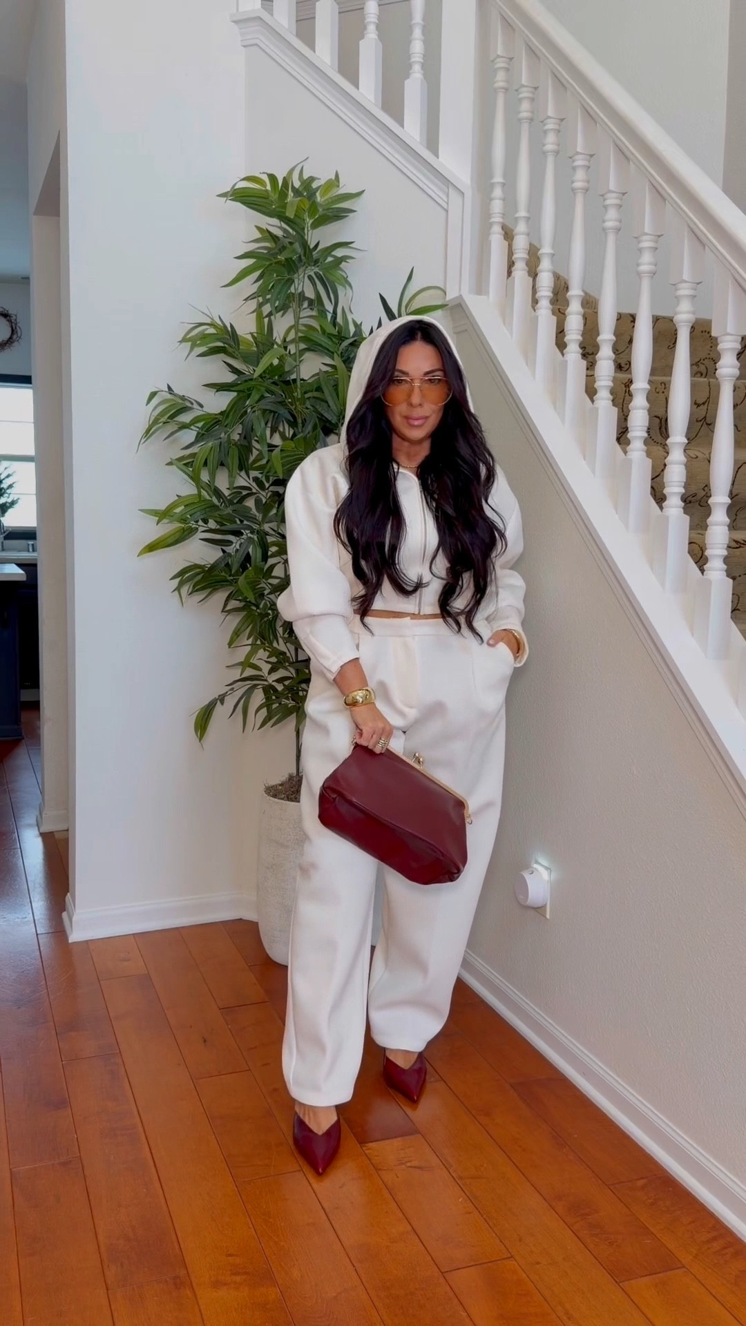 Nike set but DRESSED ❤️ Added Heels and this Luxe for Less bag and sunnies with some of my fave fun accessories to elevate this from a simple athletic wear look. Black Friday deals still going strong so grab these while the deals are hot 🔥

Also linking my lip combo and the best undergarments for minimizing, smoothing and no show looks.

Size reference: Small in the set, underwear size small, bra 38D, shoes size up half size!

#LTKHoliday #LTKGiftGuide #LTKCyberWeek