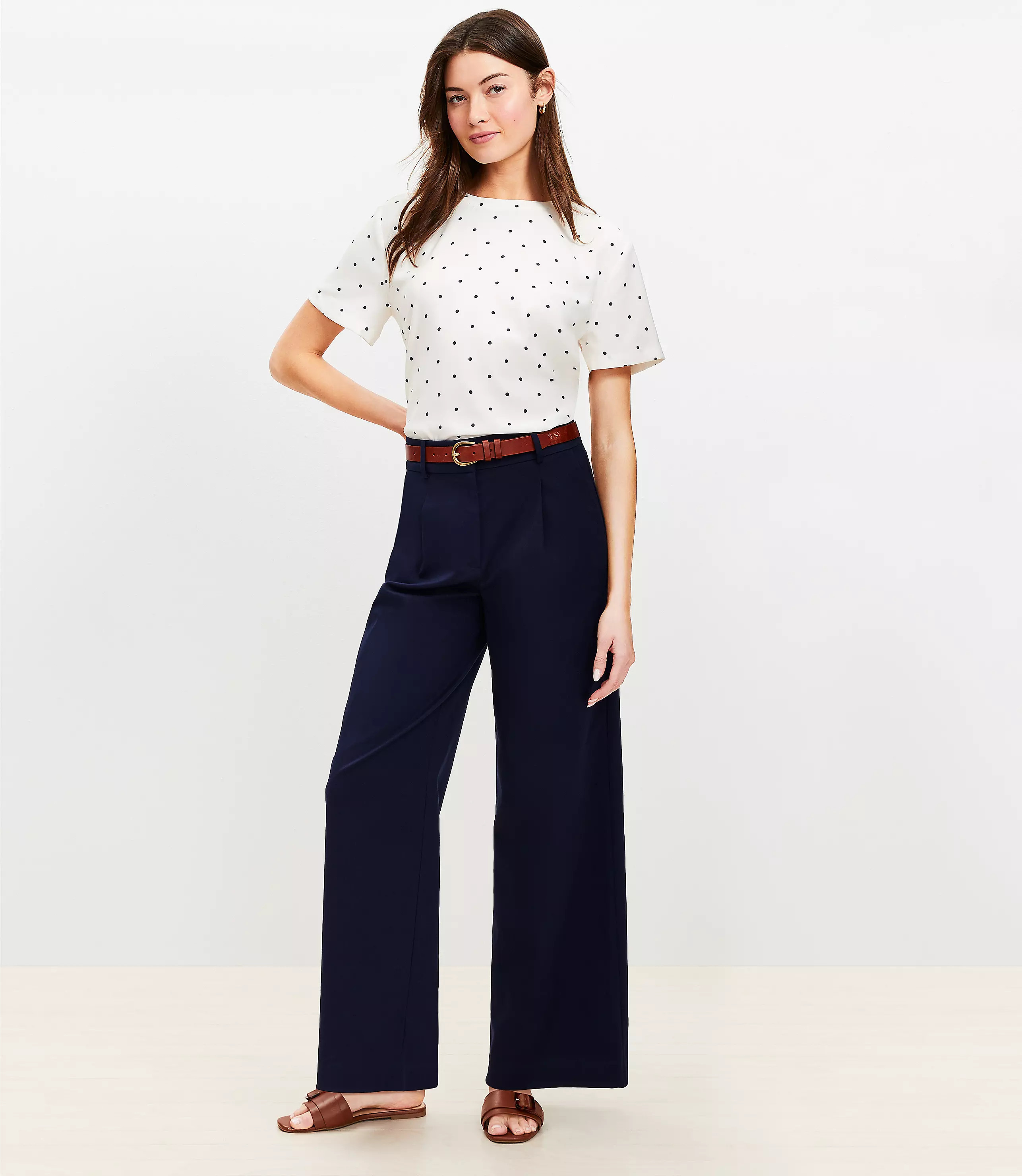 Peyton Trouser Pants | LOFT