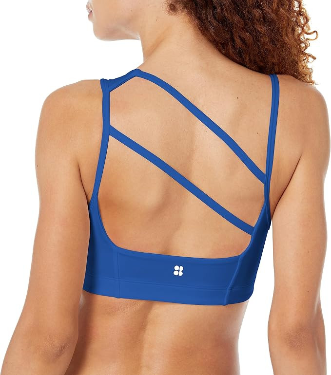 Sweaty Betty Women's Asymmetric One Shoulder Sculpt Workout Sports Bra | Amazon (US)