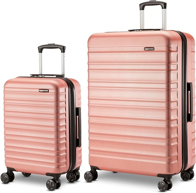 Amazon Basics 2-Piece Set (21", 30"), Hardshell Suitcases With Wheels, Expandable For Up to 25% M... | Amazon (US)