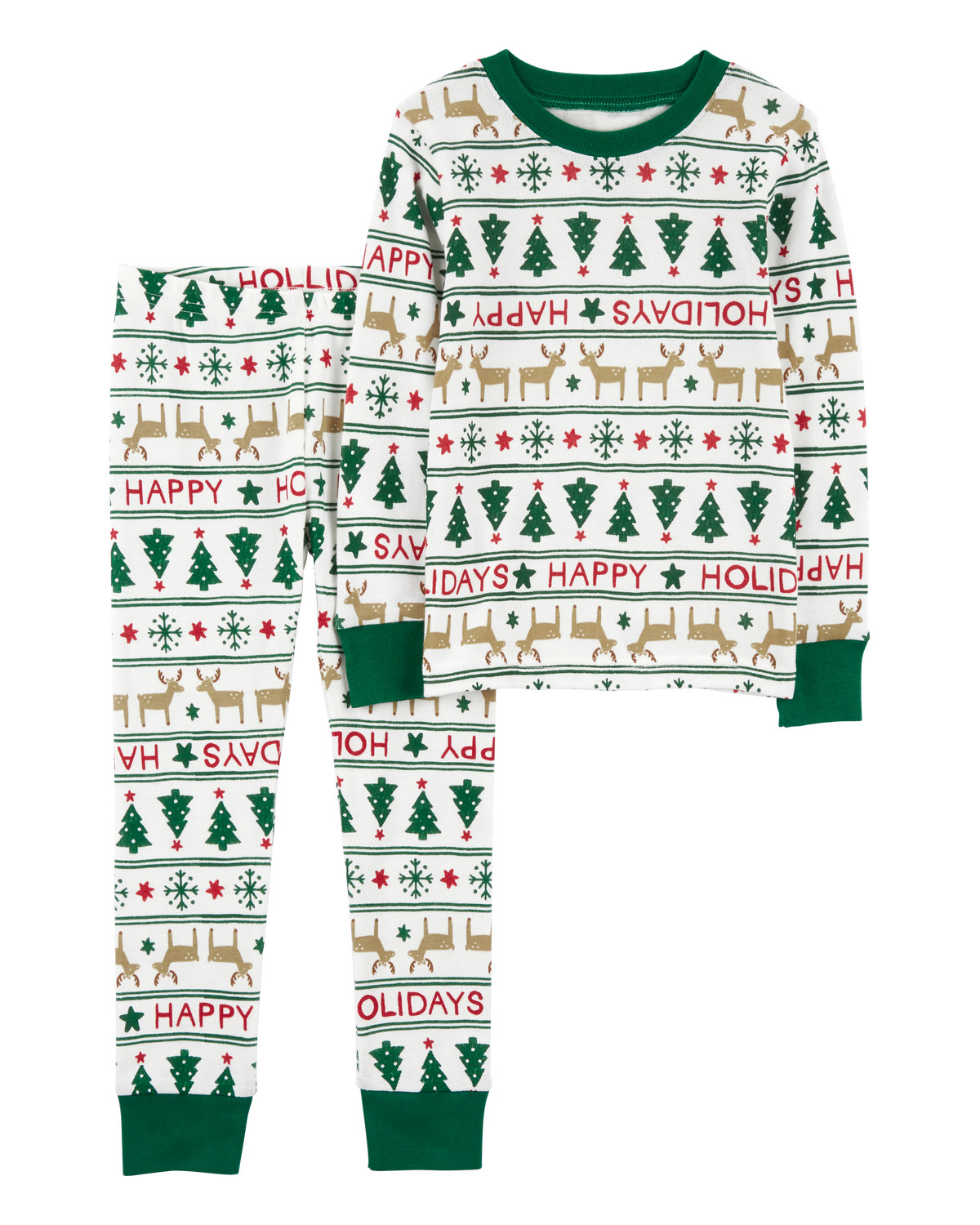 Toddler 2-Piece Fair Isle 100% Snug Fit Cotton Pajamas - Carter's | Carter's | Carter's Inc