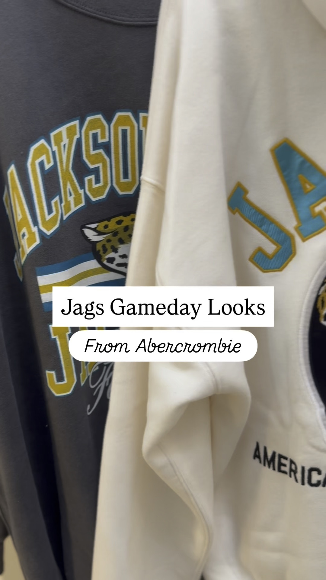 It’s Wild Card weekend. Which means it’s time to style your fave look and head towards the stadium!! Here’s a few of my favorite Jags looks, all from Abercrombie! 

#LTKSaleAlert #LTKootd #LTKFindsUnder100