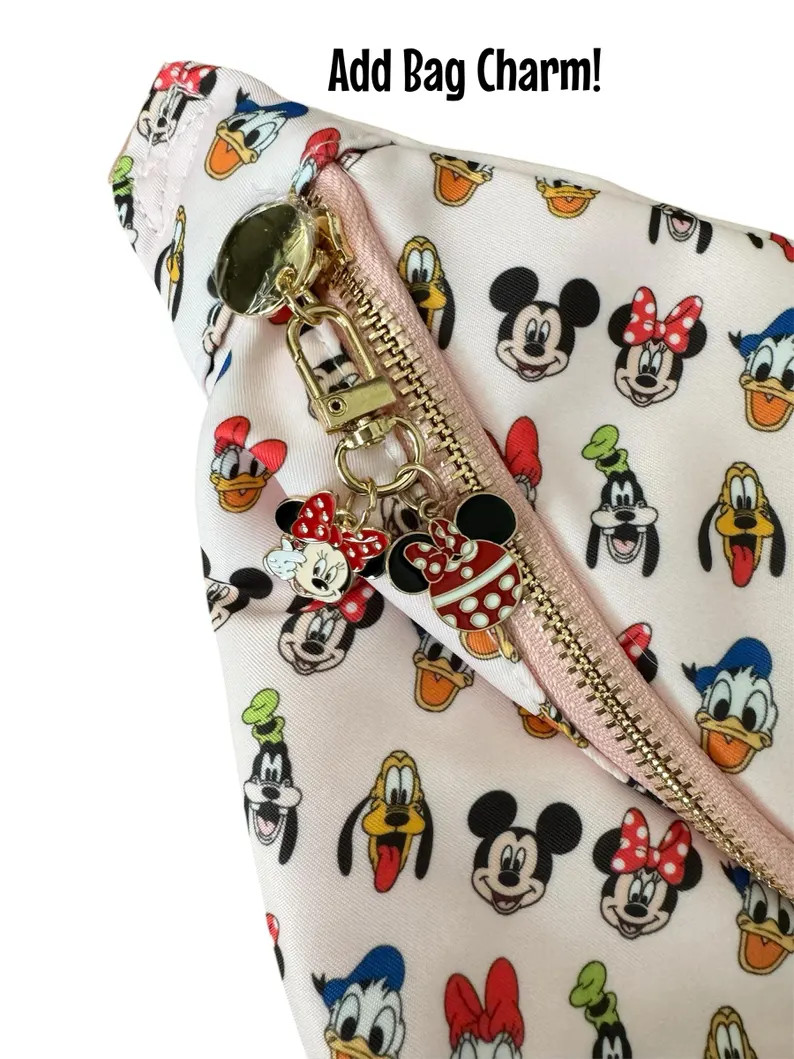 Extra Large Disney Character Nylon Fanny Pack | Etsy (Global)