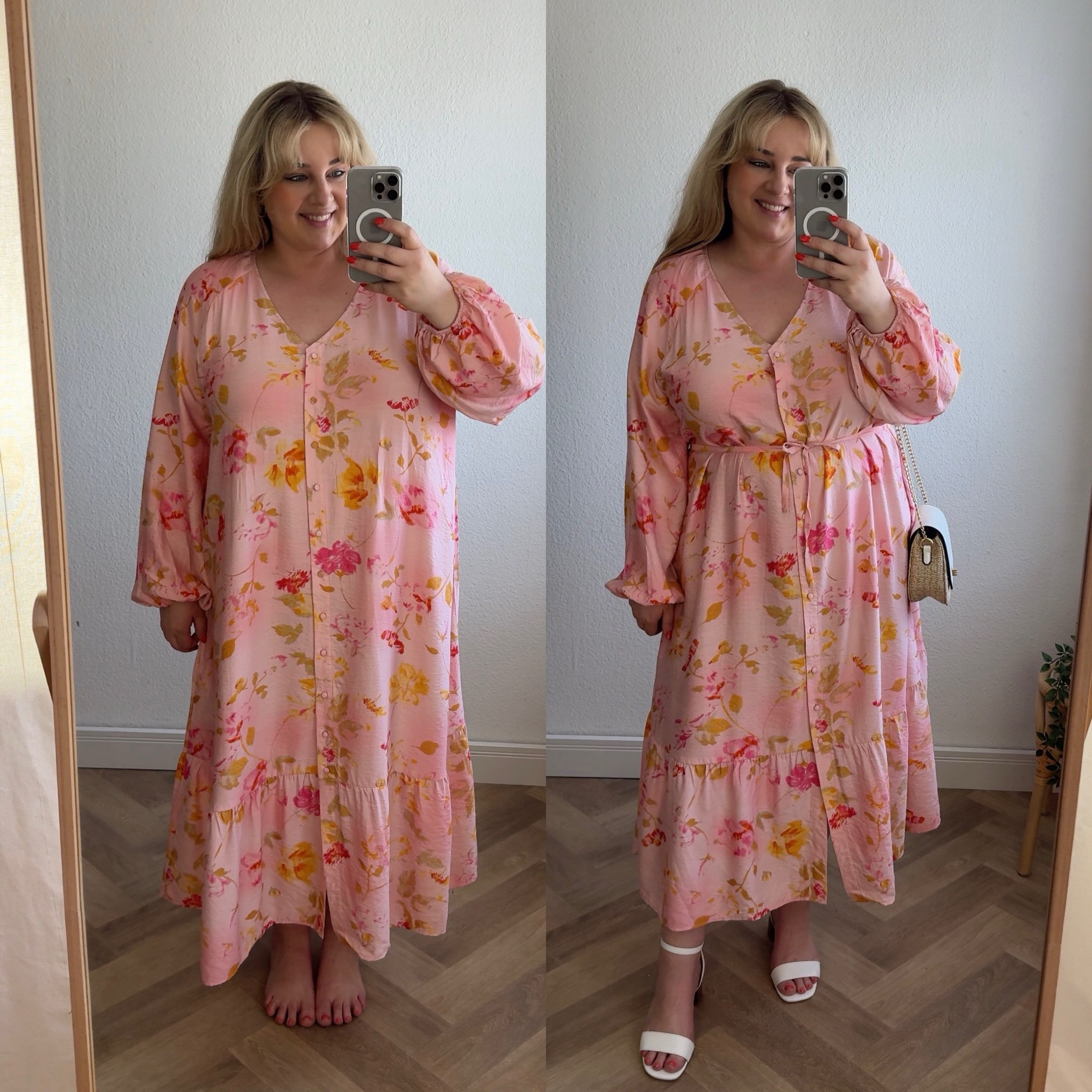 Vorher nachher - Blumenkleid 🌸

Code: tropical15 
15% auf alles 

in DE Webshop und App; nur einmalig je Kund*in einlösbar; gültig ab heute Mittag bis einschließlich Sonntag

#plussizefashion #blumenkleid #hochzeit #kleid #jugendweihe #konfirmation