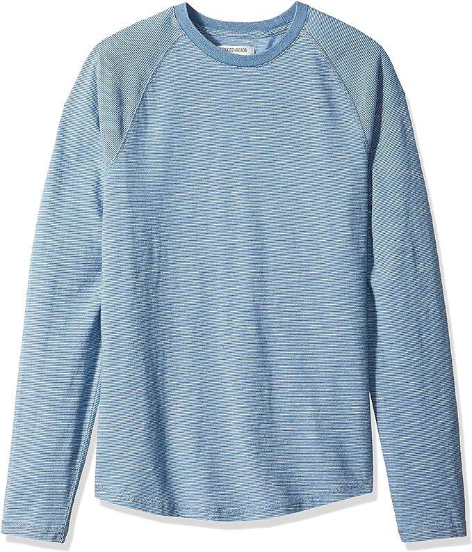 Amazon Brand - Goodthreads Men's Long-Sleeve Indigo Raglan T-Shirt | Amazon (US)