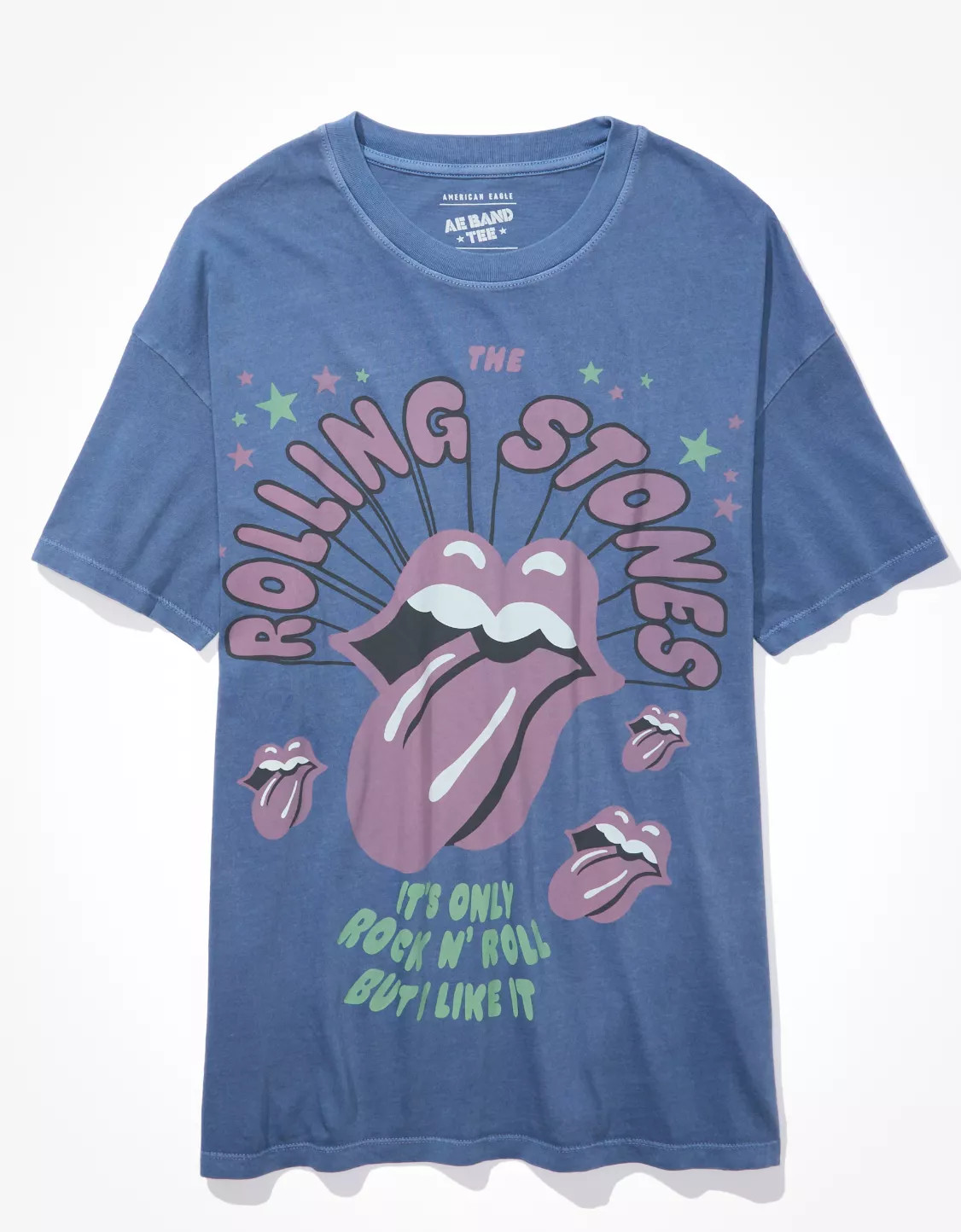 AE Oversized Rolling Stones Graphic Tee | American Eagle Outfitters (US & CA)