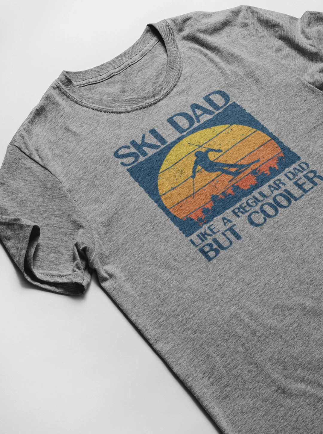 SKI DAD T-SHIRT funny mountains fathers day gift tee snow colorado montana vermont utah | Etsy (US)